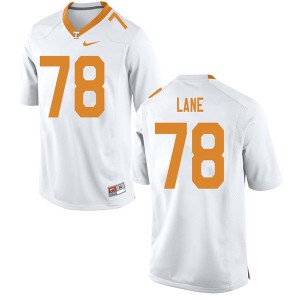 Men Tennessee Volunteers #78 Ollie Lane White Player Jerseys 691048-415