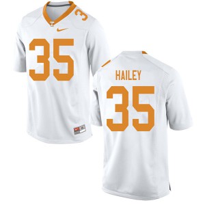 Men's Tennessee #35 Ramsey Hailey White College Jerseys 112521-210