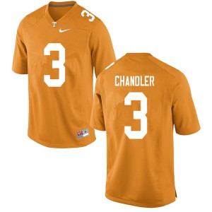 Men's UT #3 Ty Chandler Orange College Jersey 707267-502