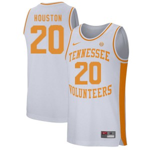 Mens Tennessee #20 Allan Houston White Official Jersey 823377-660