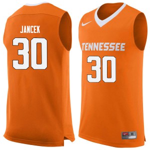 Men's Tennessee Volunteers #30 Brock Jancek Orange Stitched Jerseys 259268-715