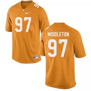 Men's Tennessee #97 Darel Middleton Orange Alumni Jerseys 229140-403