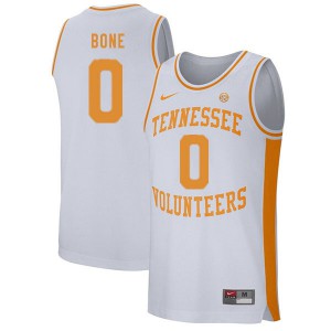 Men's Tennessee Volunteers #0 Jordan Bone White Official Jersey 372838-109