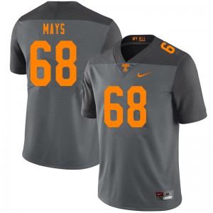 Men's Tennessee #68 Cade Mays Gray NCAA Jersey 460703-707