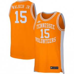 Men Tennessee Vols #15 Corey Walker Jr. Orange High School Jersey 769375-221