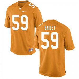 Men Tennessee #59 Dominic Bailey Orange Football Jersey 835474-325