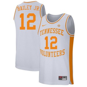 Mens Tennessee Vols #12 Victor Bailey Jr. White Alumni Jersey 172801-244