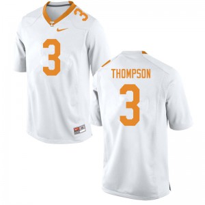 Mens Tennessee #3 Bryce Thompson White Player Jersey 283015-119