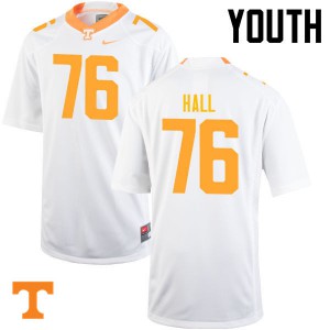 Youth Vols #76 Chance Hall White College Jersey 203785-503