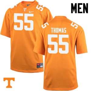 Men's Tennessee #55 Coleman Thomas Orange Player Jersey 512494-489