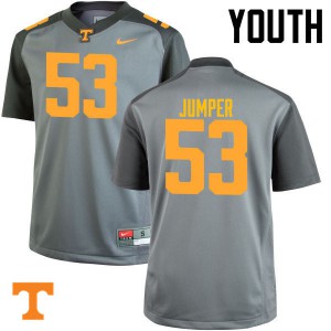 Youth Tennessee #53 Colton Jumper Gray High School Jerseys 272220-611