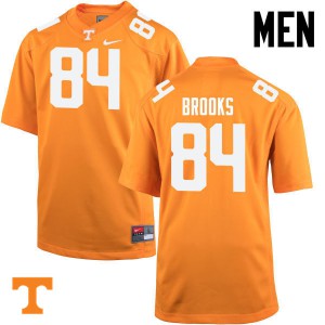 Men Tennessee #84 Devante Brooks Orange NCAA Jersey 784974-743