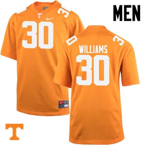 Mens Tennessee #30 Devin Williams Orange Player Jersey 922200-612