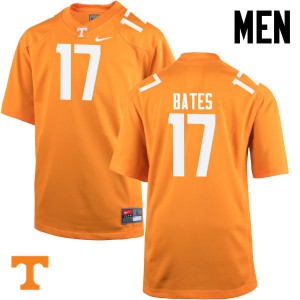 Men Tennessee #17 Dillon Bates Orange Stitched Jersey 820428-107
