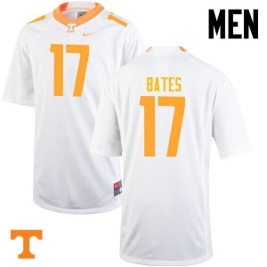 Men UT #17 Dillon Bates White Player Jersey 184427-673