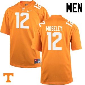 Men's Vols #12 Emmanuel Moseley Orange Stitched Jersey 792980-671