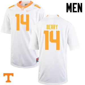 Men's Tennessee Volunteers #14 Eric Berry White Football Jerseys 816070-159