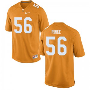 Men Vols #56 Ethan Rinke Orange Stitched Jerseys 745925-543
