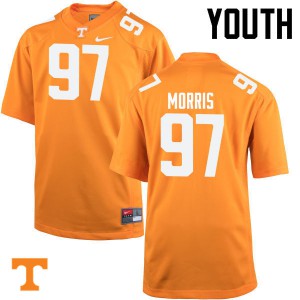Youth Tennessee Vols #97 Jackson Morris Orange High School Jersey 188669-692