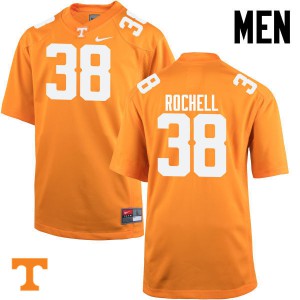 Men Tennessee #38 Jaye Rochell Orange College Jerseys 445306-292