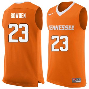 Mens Tennessee #23 Jordan Bowden Orange Alumni Jersey 232503-394