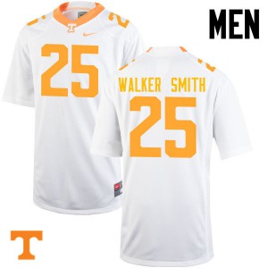 Mens Tennessee Vols #25 Josh Walker Smith White College Jersey 717721-334