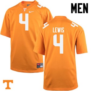 Men UT #4 LaTroy Lewis Orange Official Jerseys 599819-955