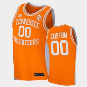 Mens Tennessee Volunteers #00 Custom Orange NCAA Jersey 446151-809