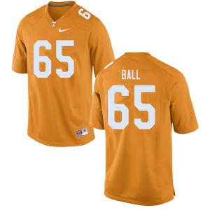 Men Vols #65 Parker Ball Orange Player Jersey 903566-611