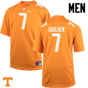 Men's Tennessee Volunteers #7 Rashaan Gaulden Orange NCAA Jersey 419892-121