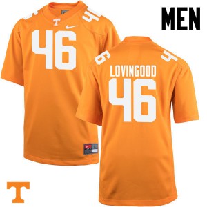 Men's Tennessee Vols #46 Riley Lovingood Orange Alumni Jerseys 787397-479