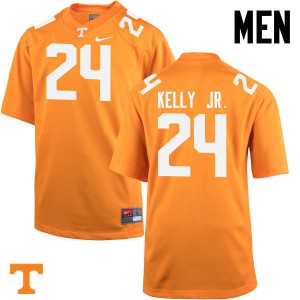 Men's Tennessee Volunteers #24 Todd Kelly Jr. Orange Football Jersey 716729-406