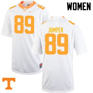 Women Vols #89 Will Jumper White Stitched Jerseys 647871-957
