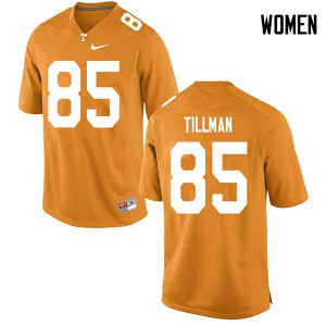 Womens UT #85 Cedric Tillman Orange Football Jerseys 177944-518