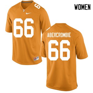 Womens UT #66 Jarious Abercrombie Orange Official Jerseys 124477-672
