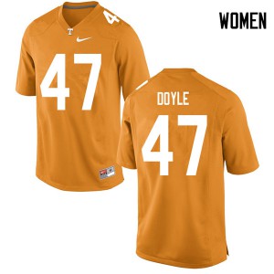 Women Tennessee Vols #47 Joe Doyle Orange Alumni Jersey 666284-677