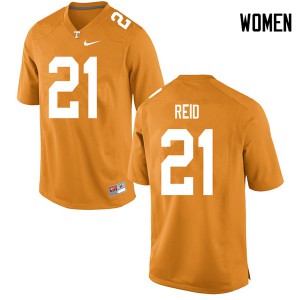 Womens UT #21 Shanon Reid Orange High School Jerseys 163976-160