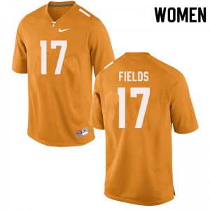 Womens Vols #17 Tyus Fields Orange Alumni Jerseys 849711-401