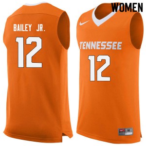 Women's UT #12 Victor Bailey Jr. Orange Player Jersey 935196-889