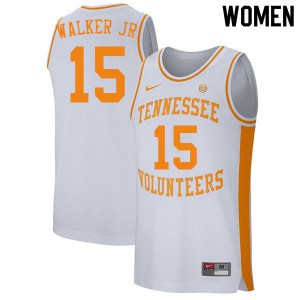 Women's Tennessee #15 Corey Walker Jr. White College Jerseys 295488-744