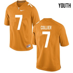 Youth Vols #7 Bryce Collier Orange University Jersey 816059-111