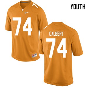 Youth Vols #74 K'Rojhn Calbert Orange College Jerseys 549304-247