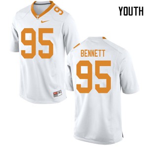 Youth UT #95 Kivon Bennett White College Jerseys 433289-903