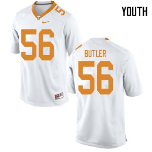 Youth Tennessee Volunteers #56 Matthew Butler White Alumni Jerseys 153450-697