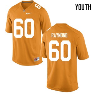 Youth UT #60 Michael Raymond Orange Football Jersey 938253-372