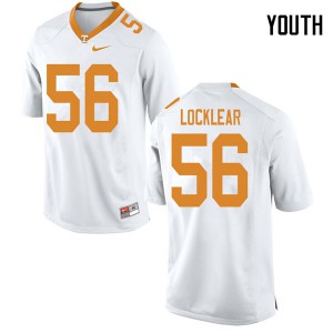 Youth Vols #56 Riley Locklear White Embroidery Jersey 712255-548