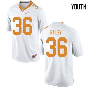 Youth UT #36 Terrell Bailey White Player Jerseys 850268-206