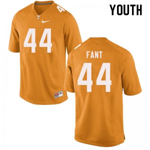 Youth Vols #44 Princeton Fant Orange Player Jerseys 635068-667