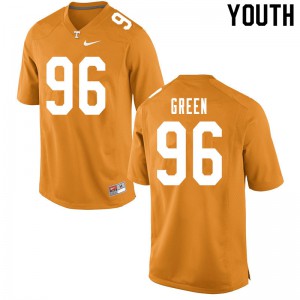 Youth Vols #96 Isaac Green Orange High School Jerseys 442273-676
