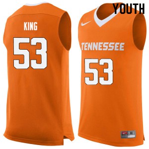 Youth Tennessee #53 Bernard King Orange Alumni Jerseys 541958-596
